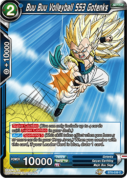 Buu Buu Volleyball SS3 Gotenks BT6-039