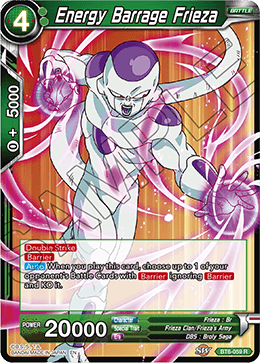 Energy Barrage Frieza BT6-059