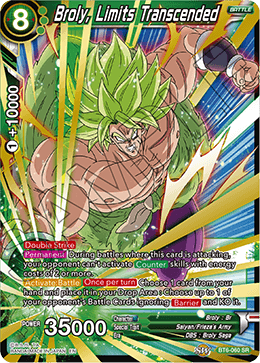 Broly, Limits Transcended BT6-060