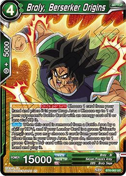 Broly, Berserker Origins BT6-062