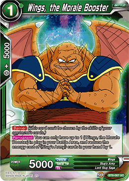 Wings, the Morale Booster BT6-067