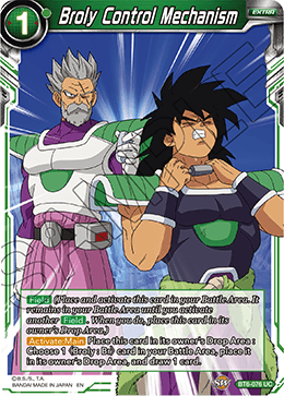 Broly Control Mechanism BT6-076