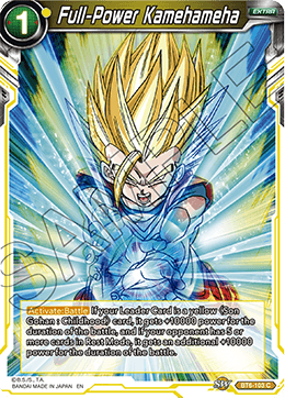 Full-Power Kamehameha BT6-103