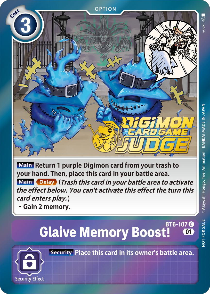 Glaive Memory Boost! BT6-107