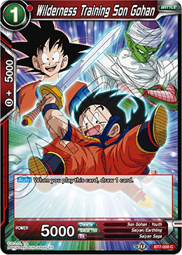 Wilderness Training Son Gohan BT7-008