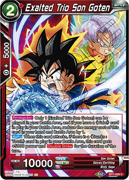 Exalted Trio Son Goten BT7-009