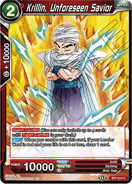 Krillin, Unforeseen Savior BT7-013