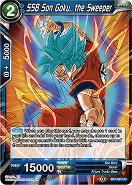 SSB Son Goku, the Sweeper BT7-027