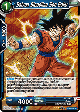 Saiyan Bloodline Son Goku BT7-028