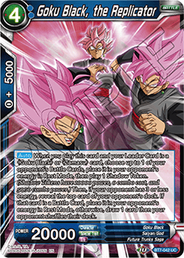 Goku Black, the Replicator BT7-042