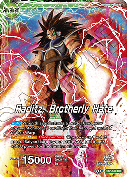 Raditz // Raditz, Brotherly Hate BT7-049