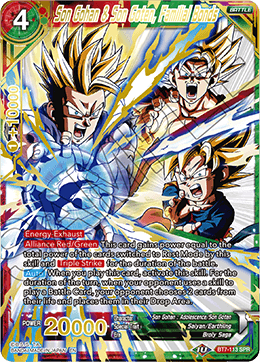Son Gohan & Son Goten, Familial Bonds BT7-113 (Special Rare)
