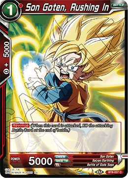 Son Goten, Rushing In BT8-007