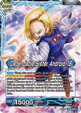Android 18 // Dependable Sister Android 18 BT8-023