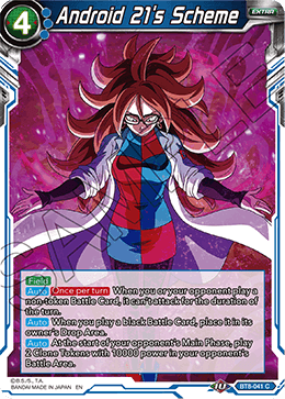 Android 21's Scheme BT8-041
