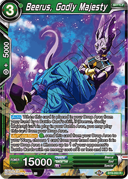 Beerus, Godly Majesty BT8-053
