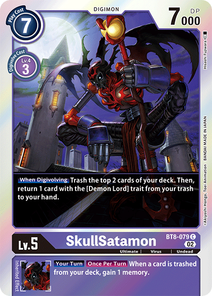 SkullSatamon BT8-079-F