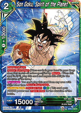 Son Goku, Spirit of the Planet BT8-118