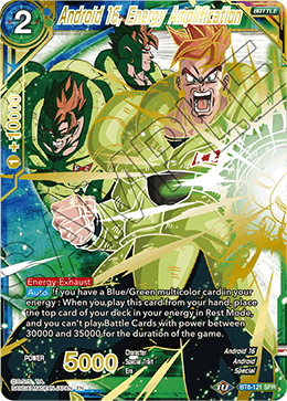 Android 16, Energy Amplification BT8-121 (Special Rare)