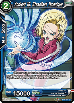 Android 18, Steadfast Technique BT9-031