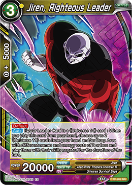 Jiren, Righteous Leader BT9-060
