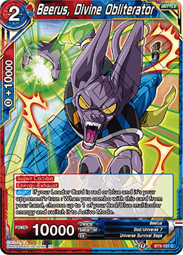 Beerus, Divine Obliterator BT9-107