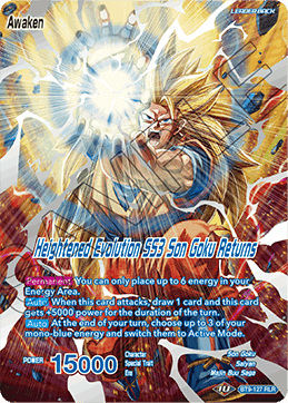 Son Goku // Heightened Evolution SS3 Son Goku Returns BT9-127