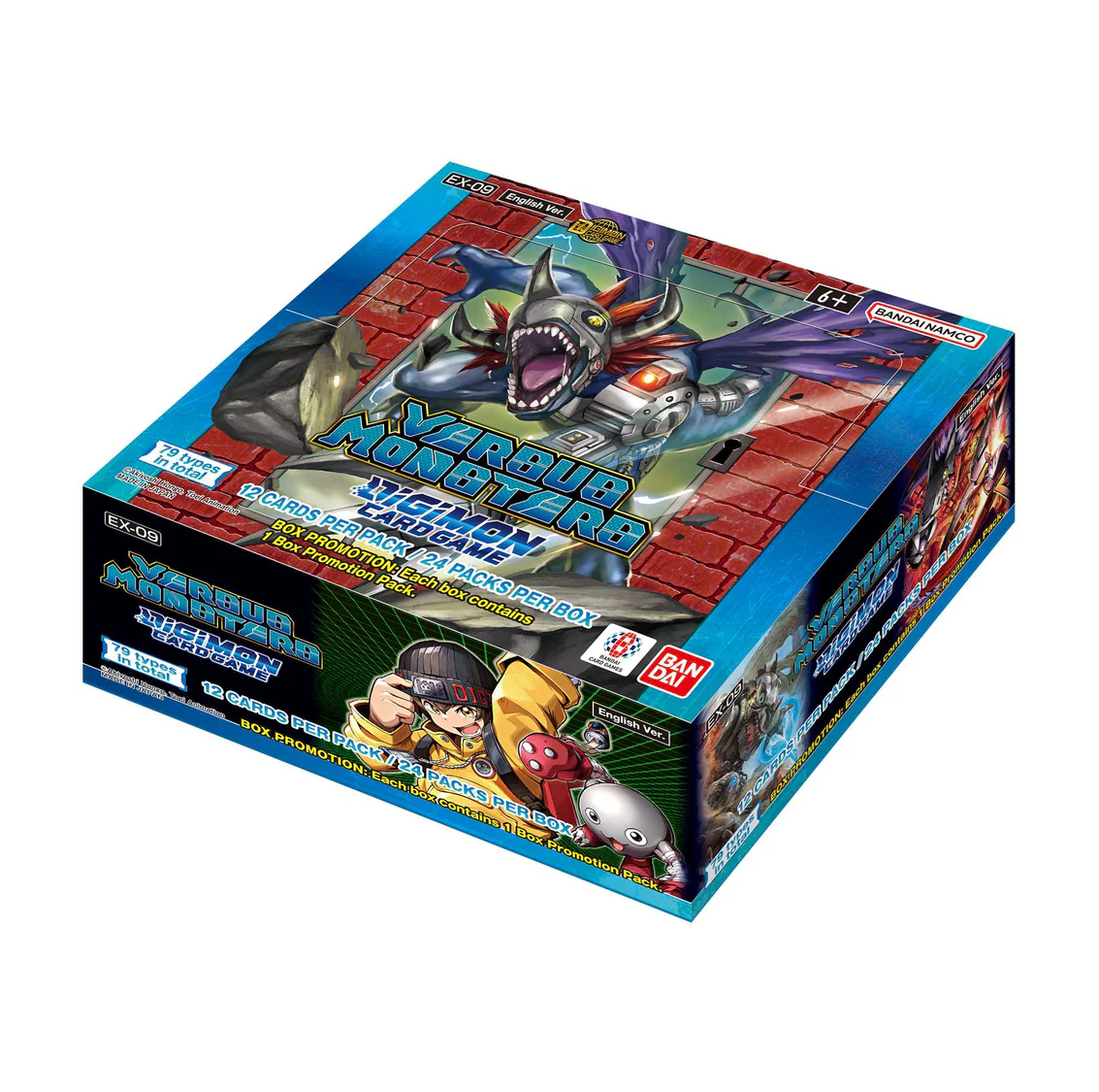 digimon booster box opening Digimon Card Game: Versus Monsters Booster Box (EX09)