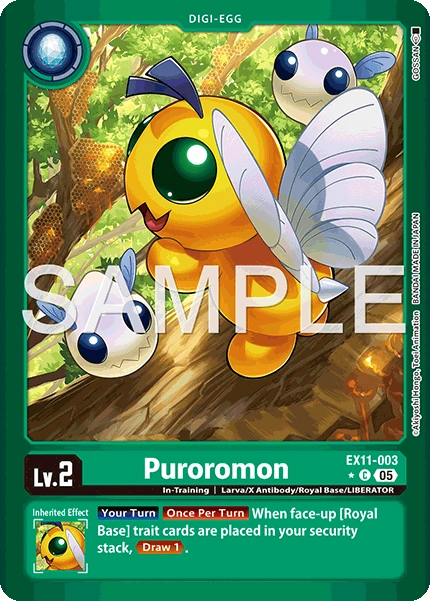 Puroromon EX11-003 (Limited Common)