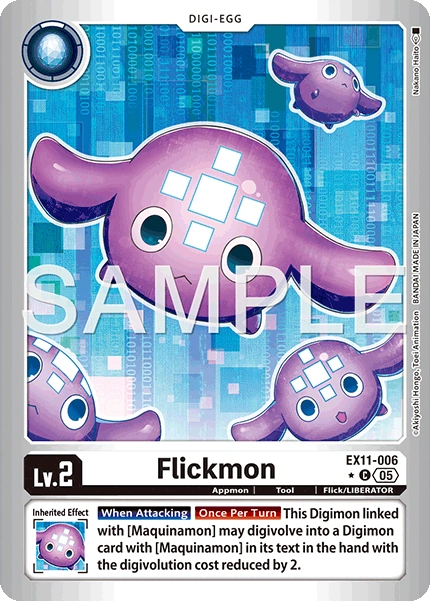 Flickmon EX11-006 (Limited Common)
