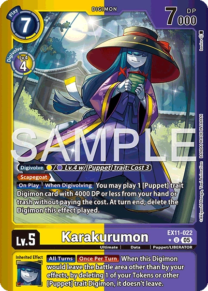 Karakurumon EX11-022 (Limited Uncommon)