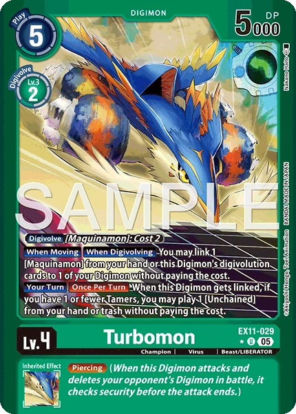 Turbomon EX11-029 (Limited Uncommon)