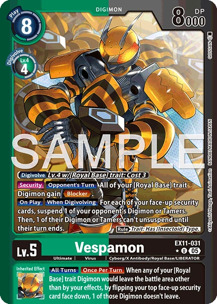 Vespamon EX11-031 (Limited Uncommon)