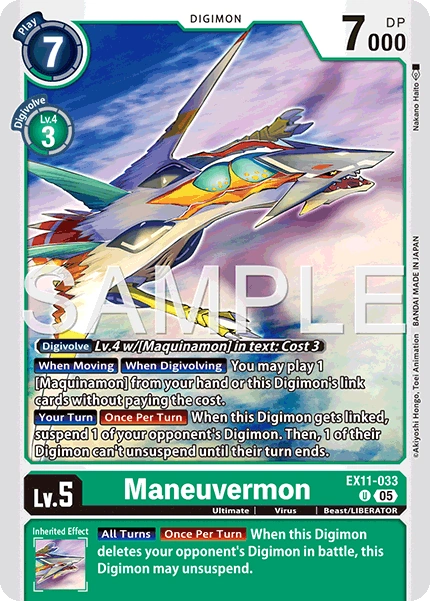 Maneuvermon EX11-033
