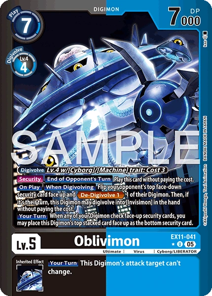 Oblivimon EX11-041 (Limited Uncommon)