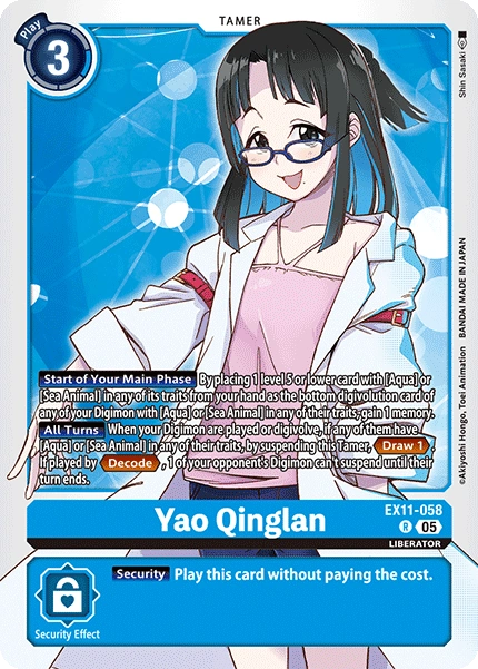 Yao Qinglan EX11-058
