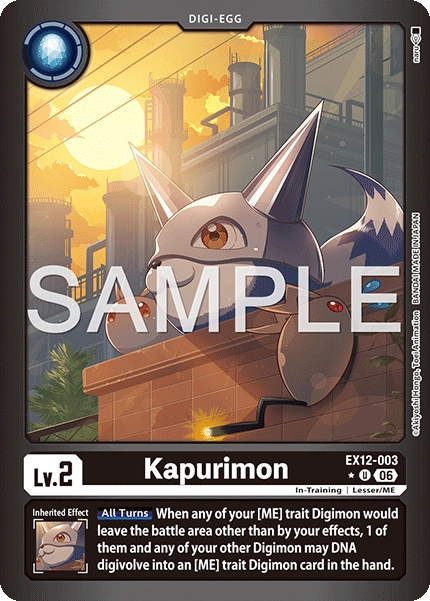 Kapurimon EX12-003 (Limited Uncommon)