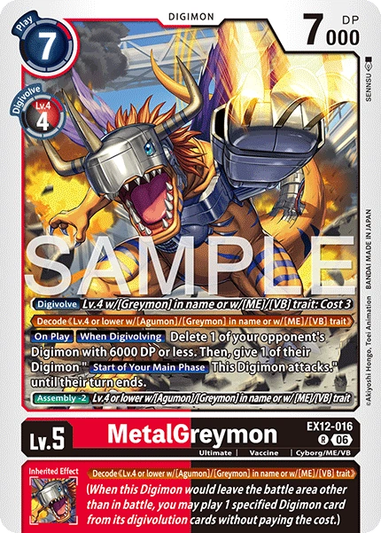 MetalGreymon EX12-016