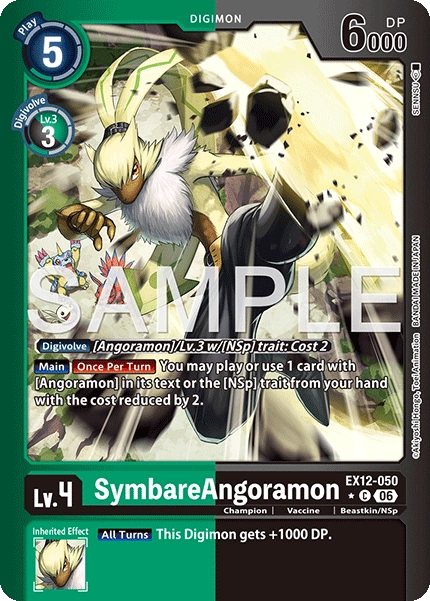 SymbareAngoramon EX12-050 (Limited Common)