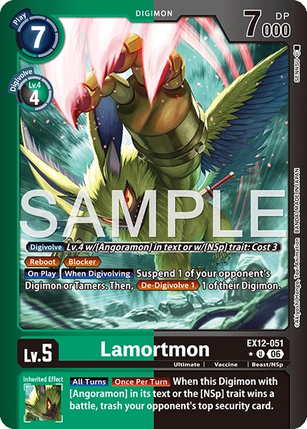 Lamortmon EX12-051 (Limited Uncommon)