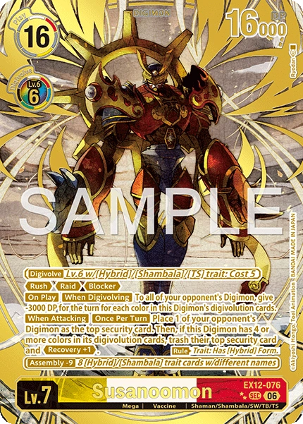 Susanoomon EX12-076 (Alternate Art)2
