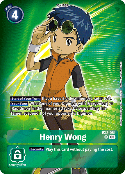 Henry Wong EX2-061-F