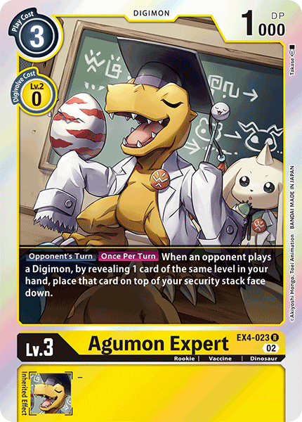 Agumon Expert EX4-023