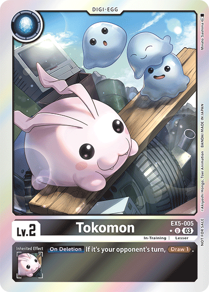 Tokomon EX5-005 (Alternate Art)