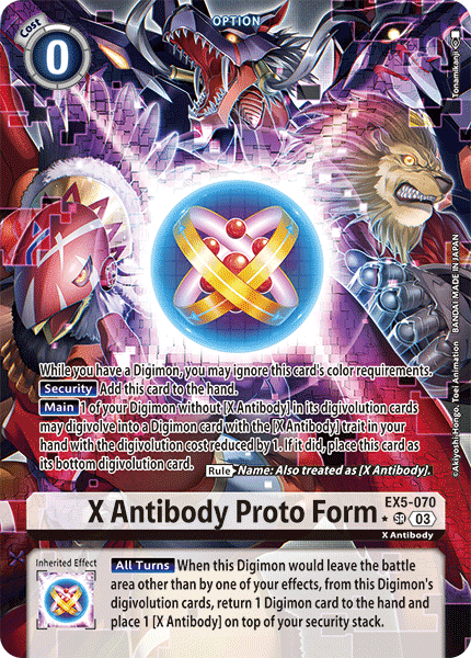 X Antibody Protoform EX5-070 (Alternate Art)