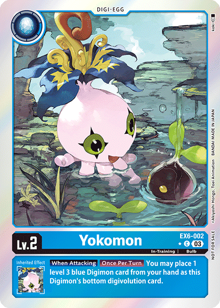 Yokomon EX6-002 (Alternate Art)