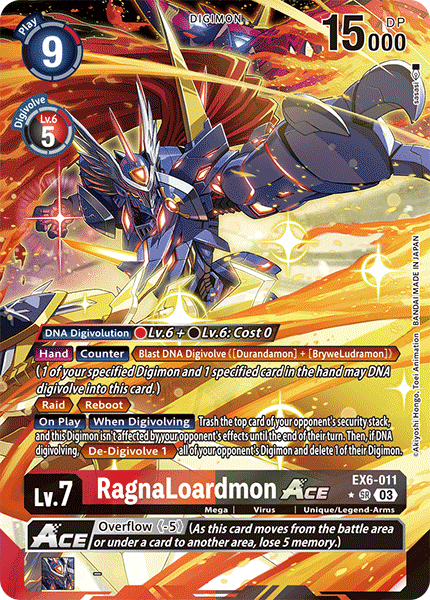RagnaLoardmon ACE EX6-011 (Alternate Art)