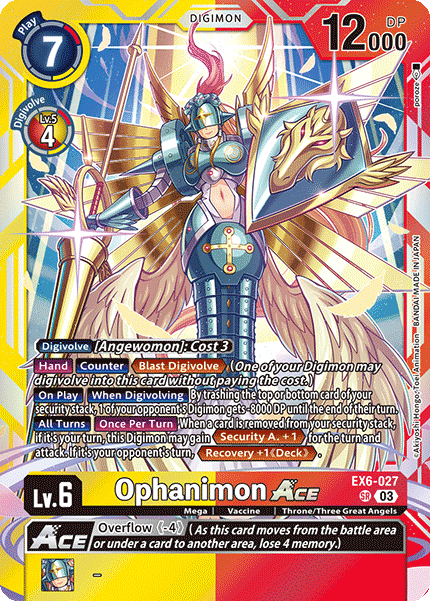 Ophanimon ACE EX6-027