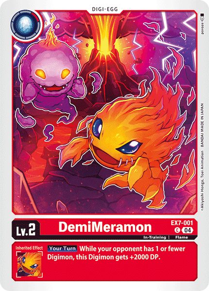 DemiMeramon EX07-001