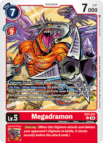Megadramon EX07-011